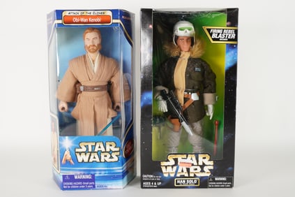 Lots Star Wars action figures in original box.