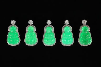 Lots Chinese fine pendants.