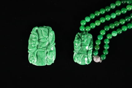 Lots Chinese fine necklace.