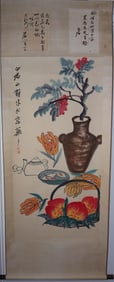 Lots Chinese fine scrolls. Came from an estate.