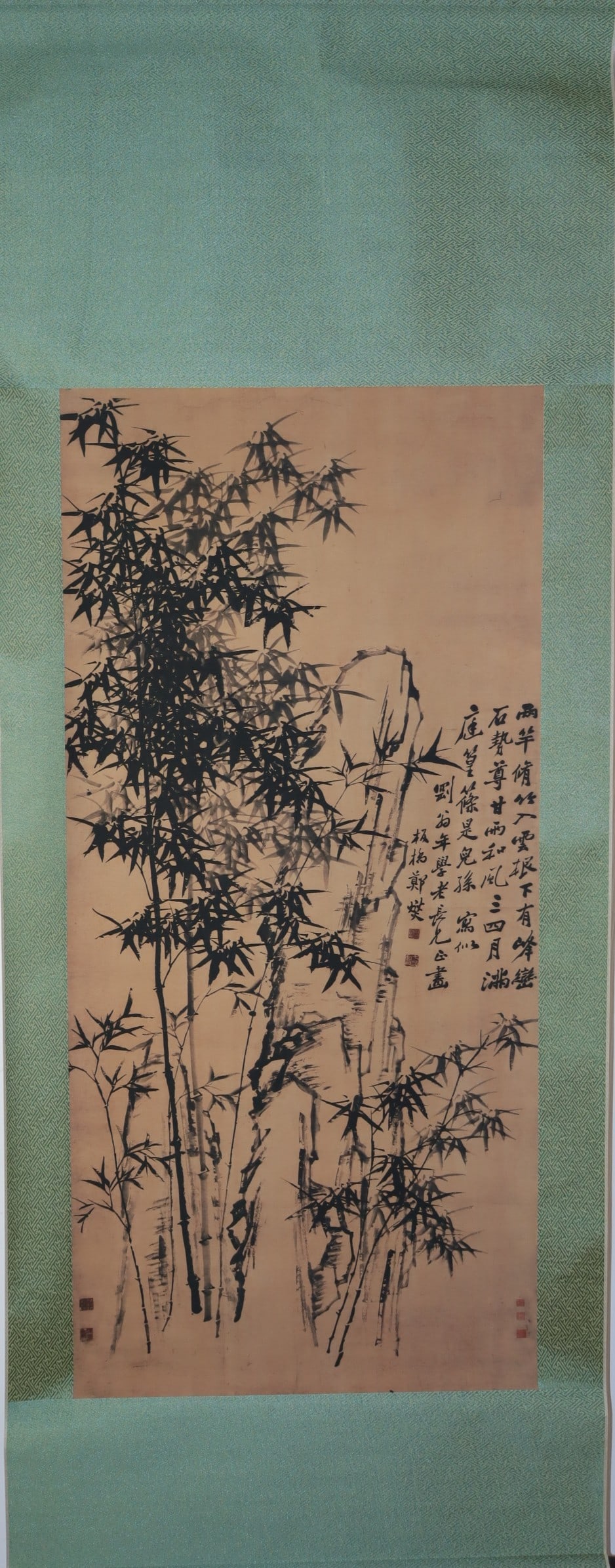 Lots Chinese art scrolls. (1 of 9)