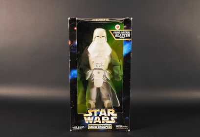 A vintage Star Wars figure