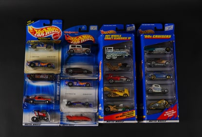 Lots Hot Wheels toy cars