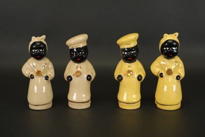 Lots Black Americana shakers