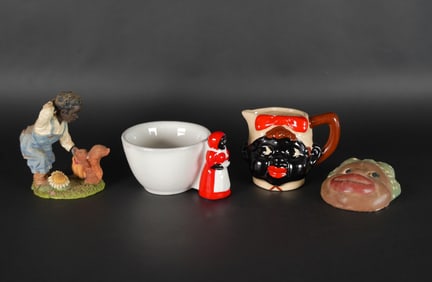 Lots Black Americana items