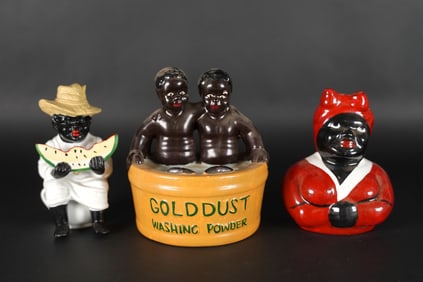 Lots Black Americana items