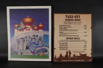 Lots Disney fine arts
