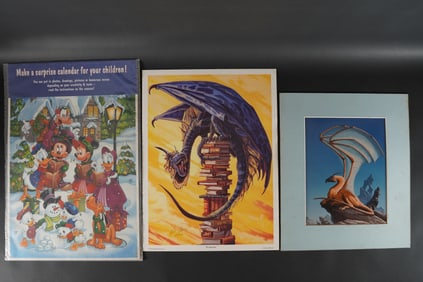 Lots vintage Disney items