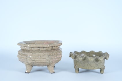 Lots Chinese crackled porcelains