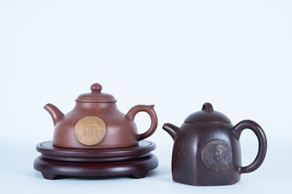 Lots Chinese clay teapots