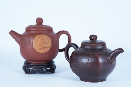 Lots Chinese clay teapots