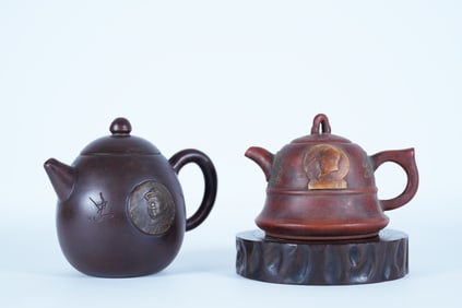 Lots Chinese clay teapots