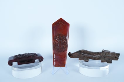 Lots Chinese fine carvings