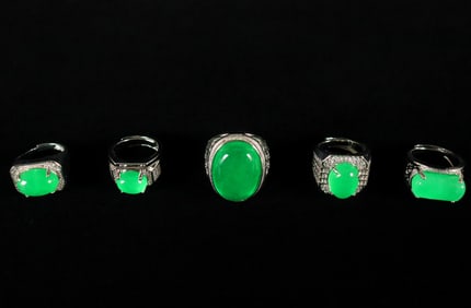 Lots Chinese fine rings