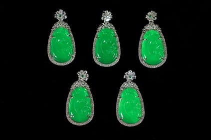 Lots Chinese fine pendants