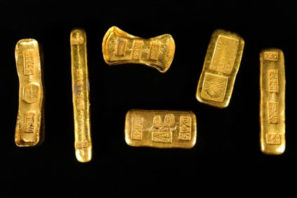 Lots Chinese fine ingots