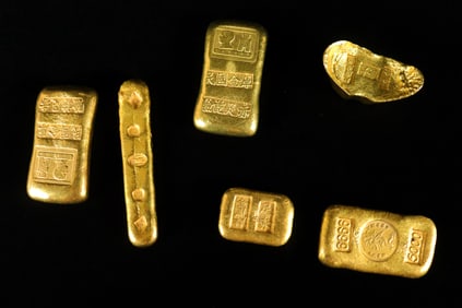 Lots Chinese fine ingots