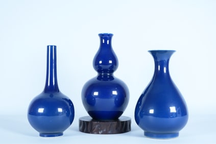Lots Chinese blue vase