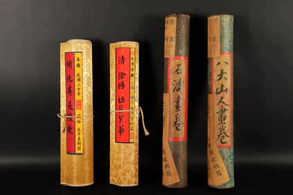 Lots Chinese fine scrolls