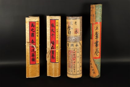 Lots Chinese fine scrolls
