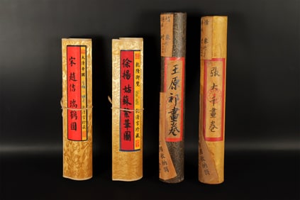 Lots Chinese fine scrolls
