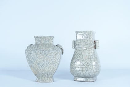 Lots Chinese crackled vase