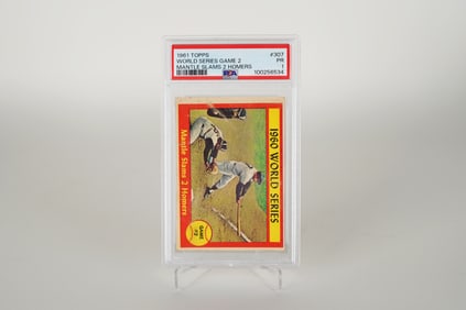 1962 Mickey Mantle PSA 1