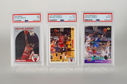 Lots Michael Jordan PSA cards