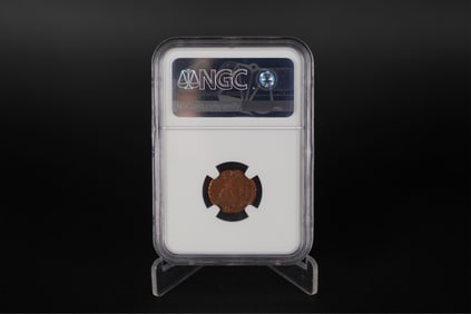 Roman fine coin AD 364 NGC