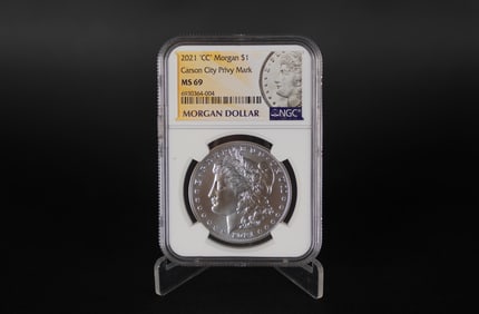 2021 Morgan dollar NGC MS 69