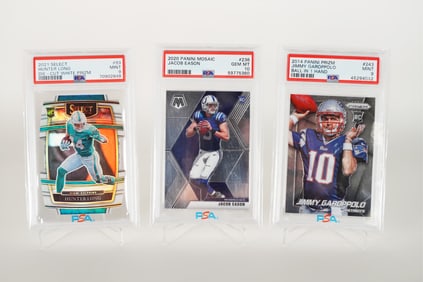 Lots PSA NFL graded cards