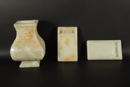 Lots Chinese jade like items