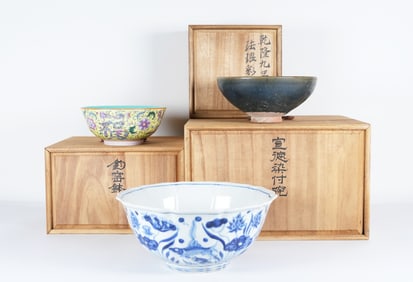 Lots Chinese fine bowls