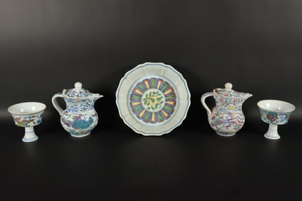 Lots Chinese fancy porcelains
