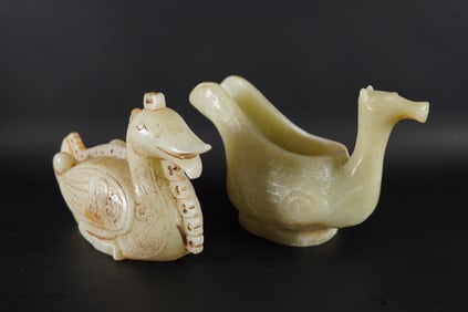 Lots Chinese jade like figures