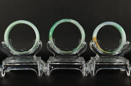 Lots Chinese jadeite bangles