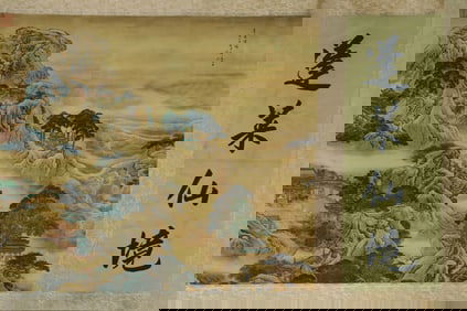 Lots Chinese art scrolls