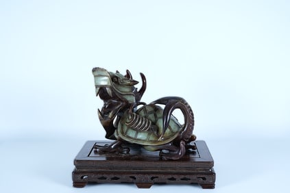 Chinese fine jade beast