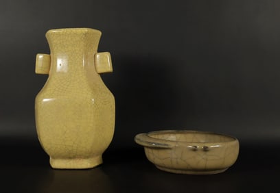 Lots Chinese crackled porcelains