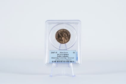 2007 John Adams coin PCGS MS64