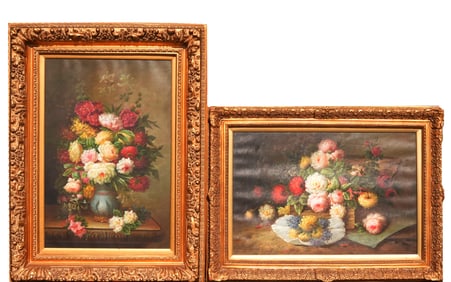 2 fine framed paintings