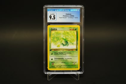 2000 Pokemon Oddish CGC 9.5