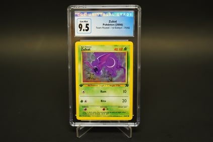 2000 Zubat Pokemon CGC 9.5