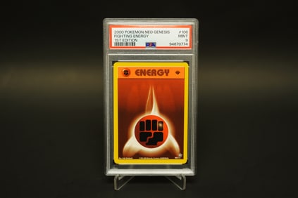 2000 Pokemon 1st edition PSA 9