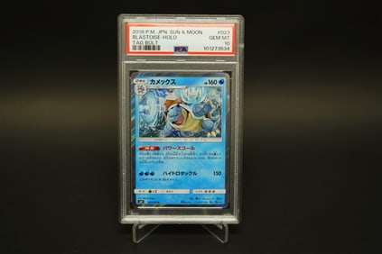 2018 Pokemon Blastoise PSA 10