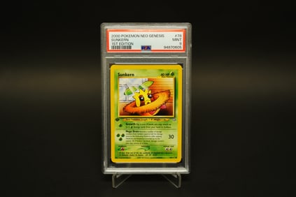 2000 Pokemon Sunkern PSA 9