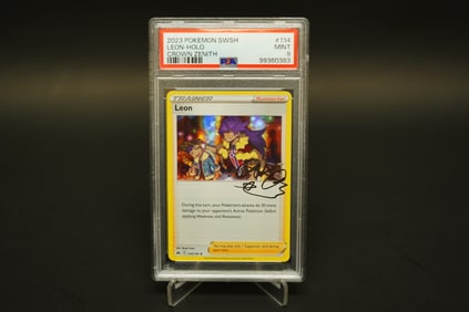 2023 Pokemon Leon-Hold PSA9