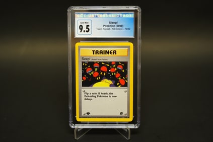 2000 Pokemon Sleep CGC 9.5