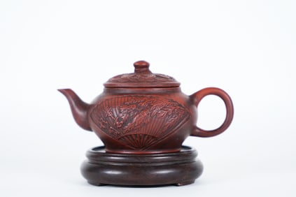 Chinese antique clay teapot
