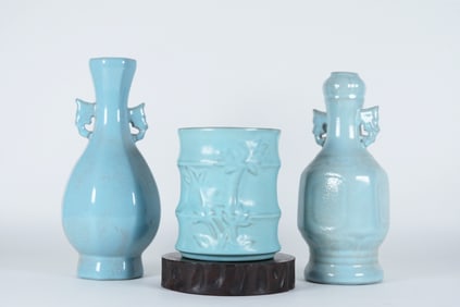 Lots Chinese celadon porcelains